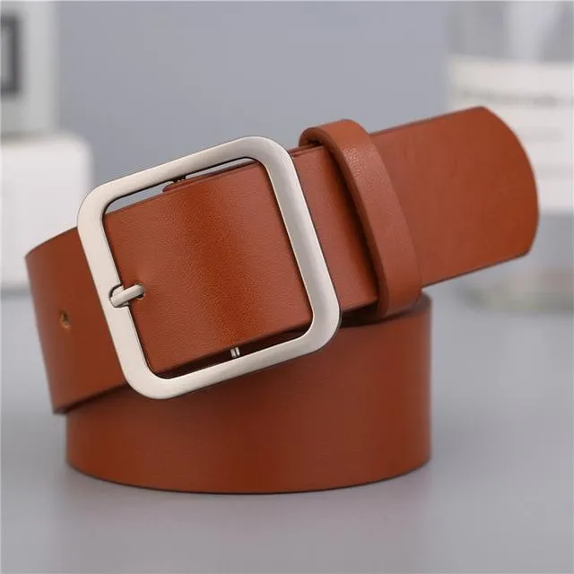 Simple Elegant Wild Retro Student Ladies Japanese Pin Buckle Belts