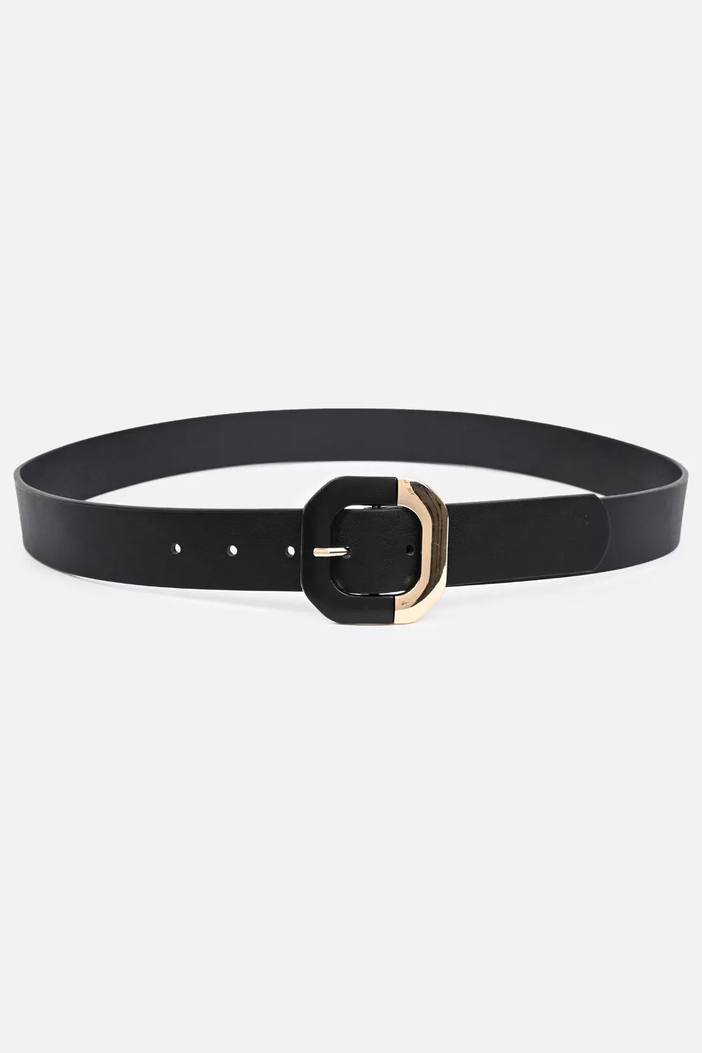 Solid Matte Contemporary Belt