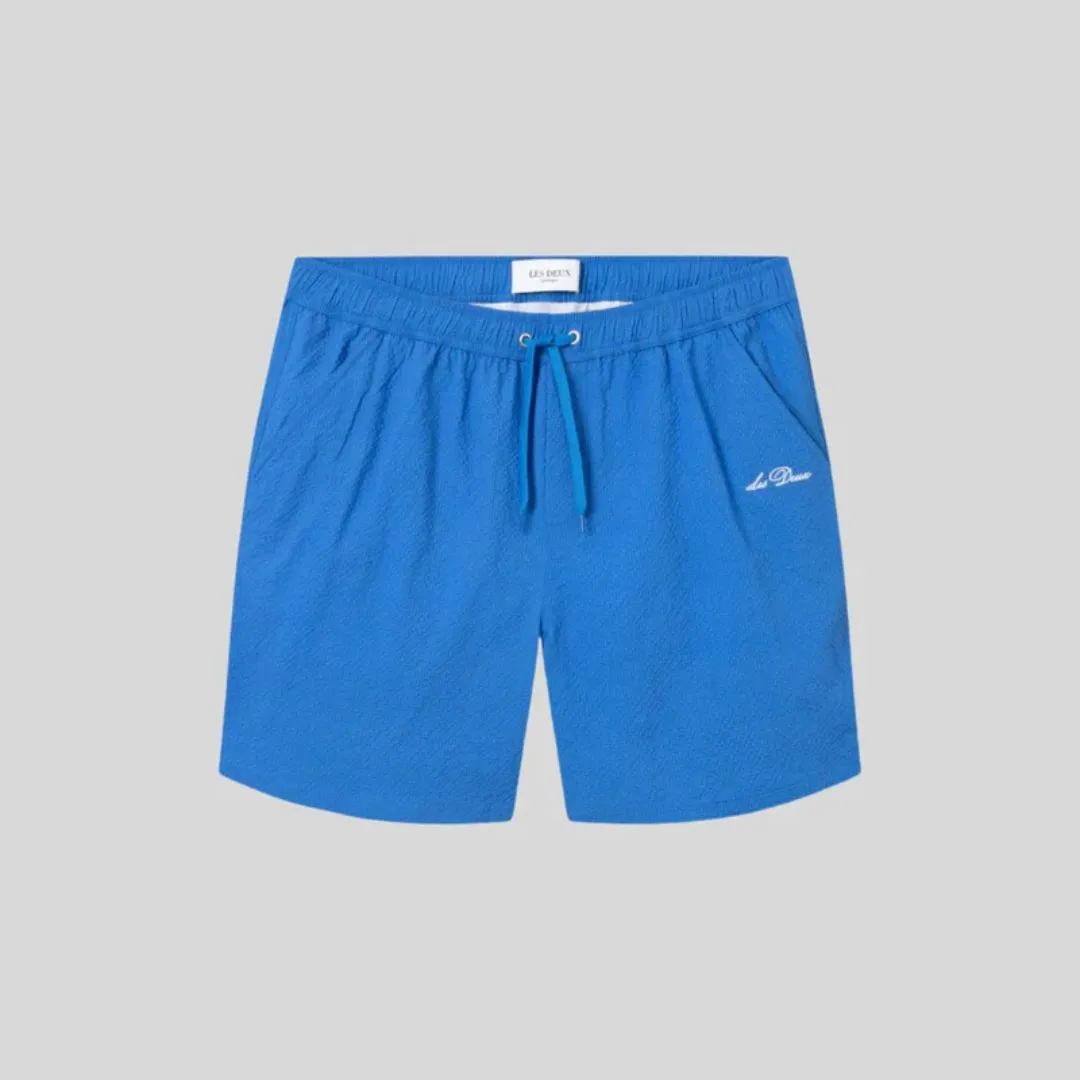 Stan Seersucker Swim Shorts 2.0 (Palace Blue)