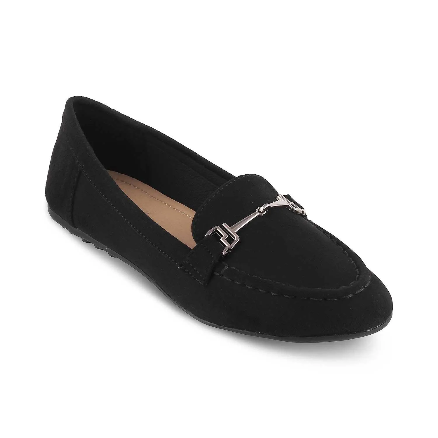 The Angelus Black Women's Dress Loafers Tresmode