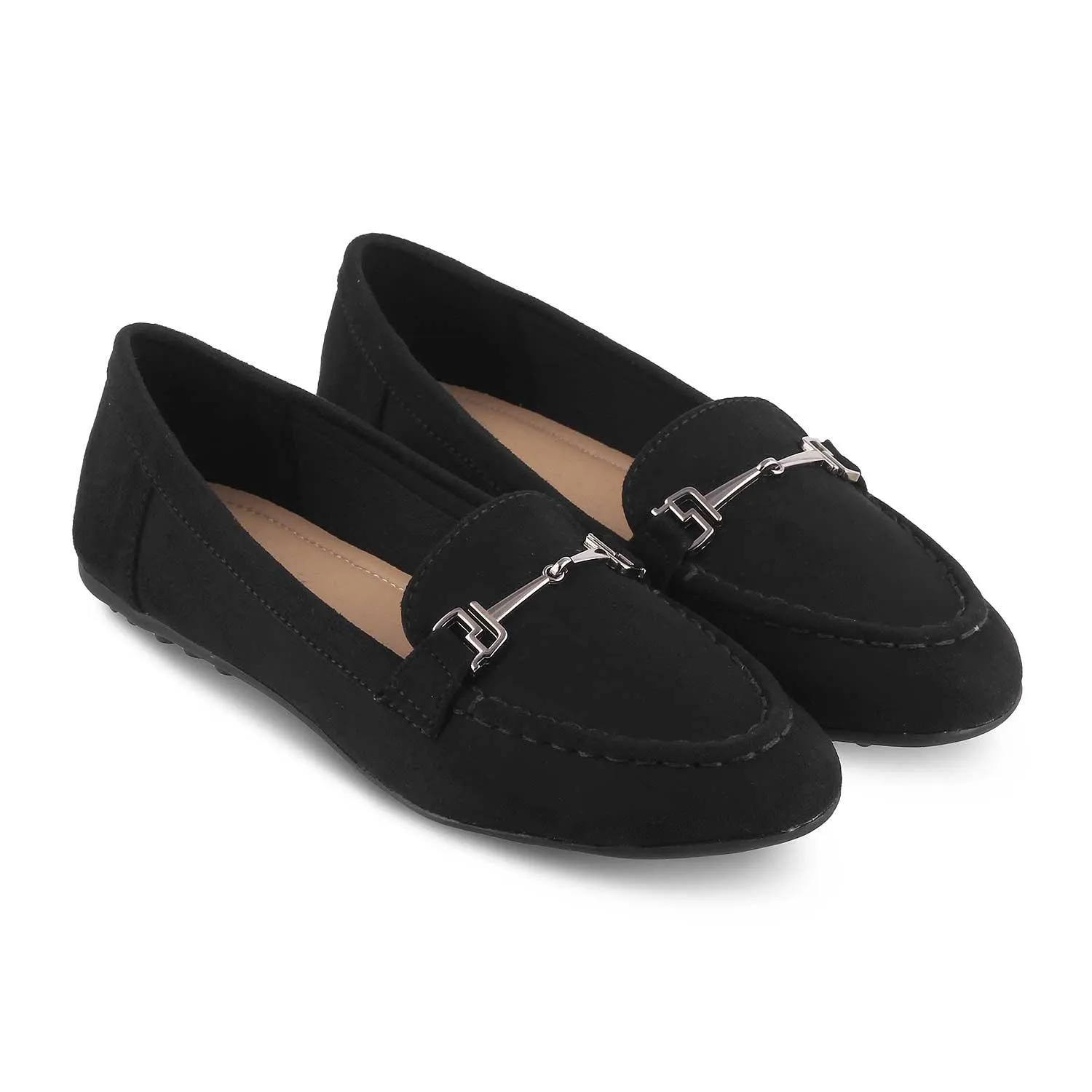 The Angelus Black Women's Dress Loafers Tresmode