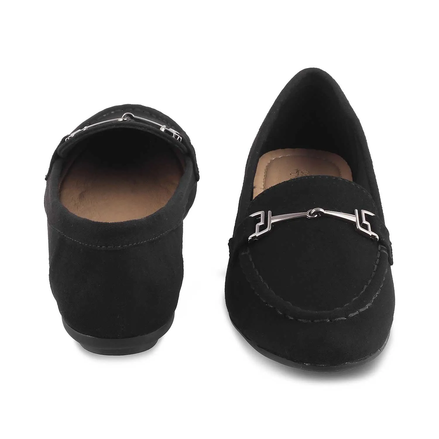 The Angelus Black Women's Dress Loafers Tresmode