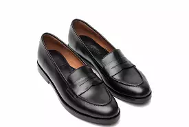 The Bonnie Penny Loafers - Black Noir