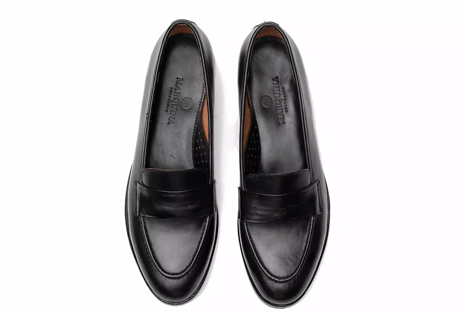 The Bonnie Penny Loafers - Black Noir