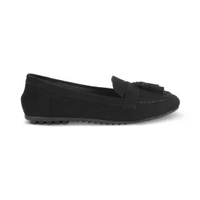 The Bonum Black Women's Dress Tassel Loafers Tresmode