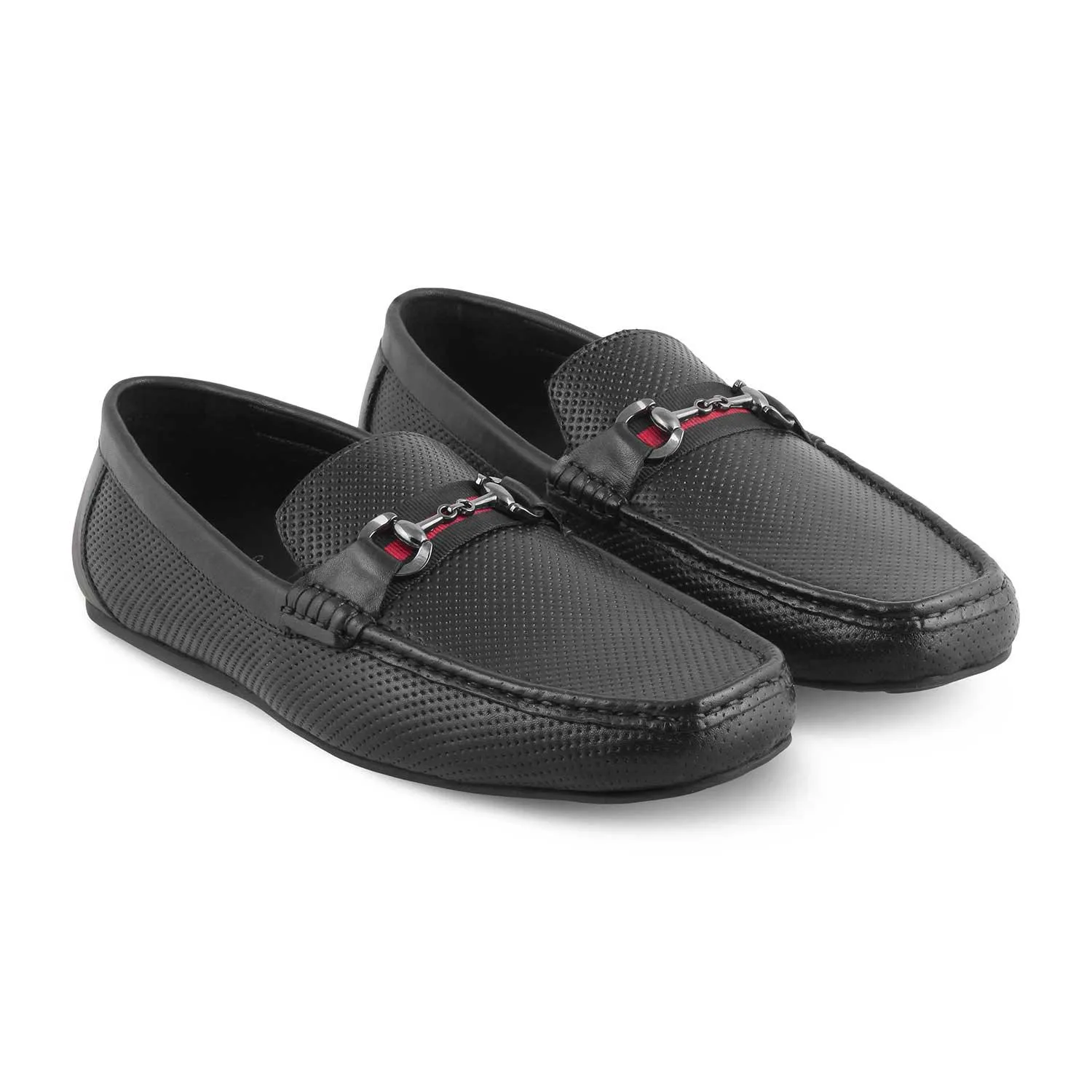 The Cedrive Black Men's Driving Loafers Tresmode