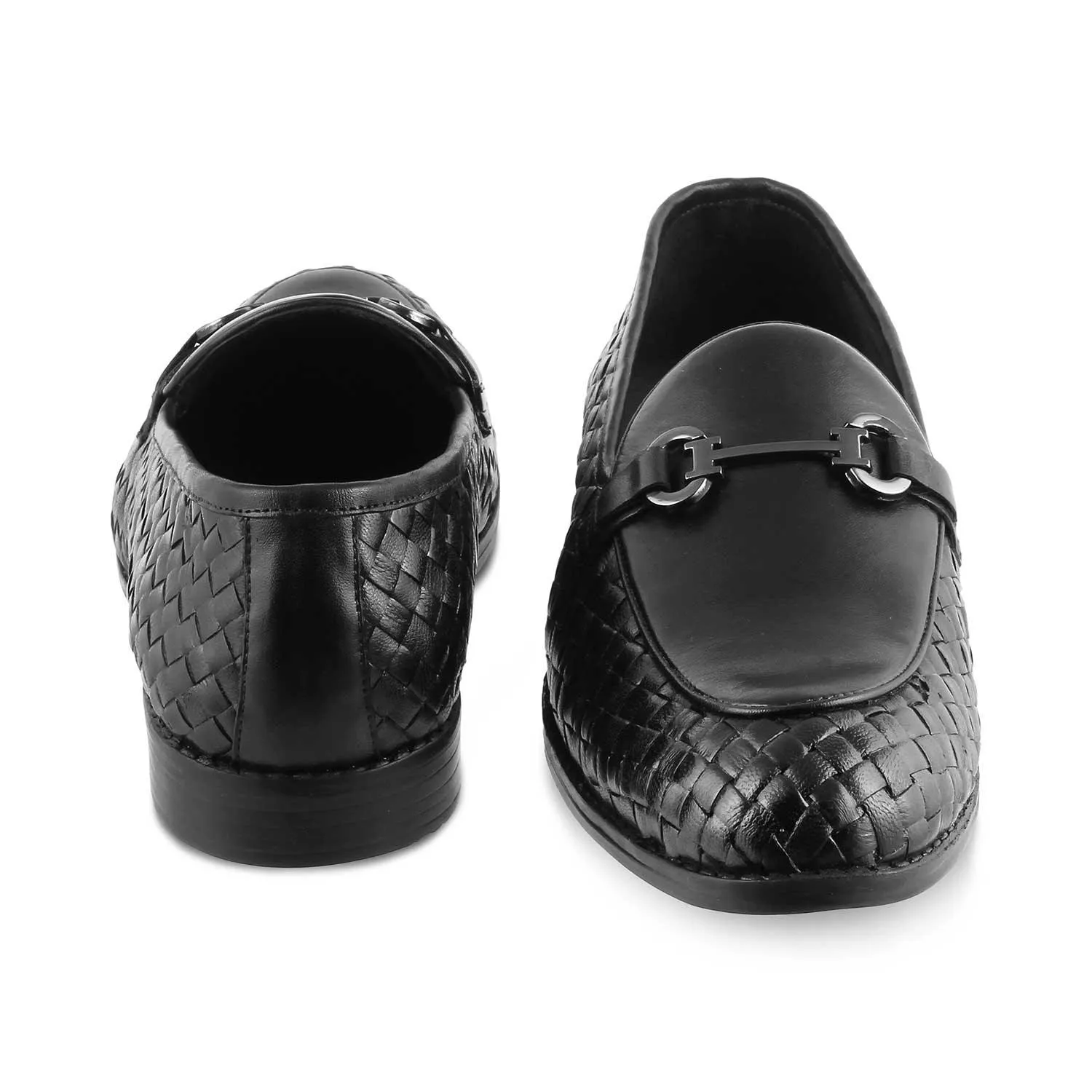 The Comme Black Men's Leather Loafers Tresmode