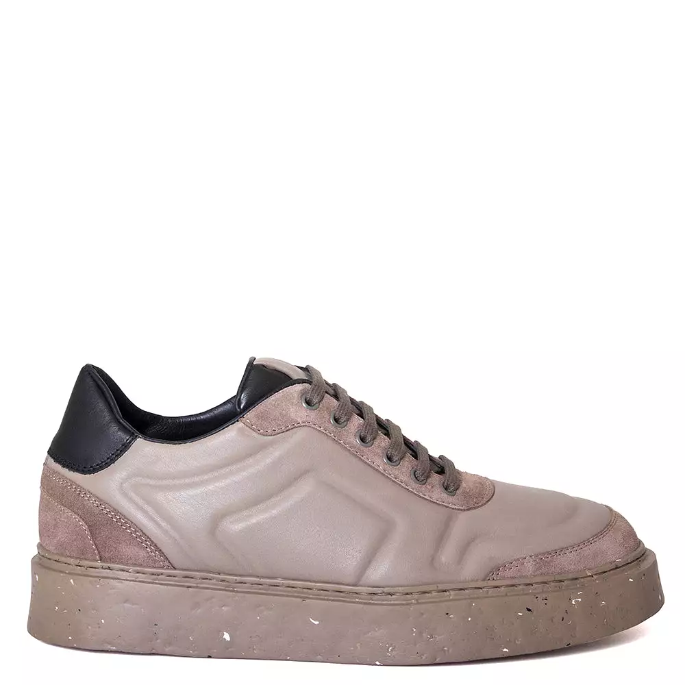 Theon Men's Leather Casual Sneaker