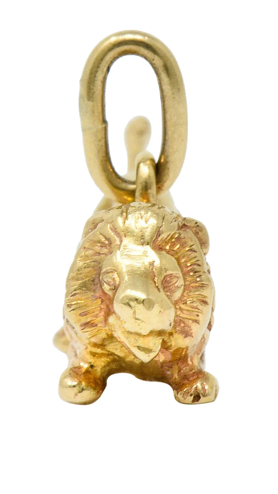 Tiffany & Co. Retro 14 Karat Gold Lion Charm