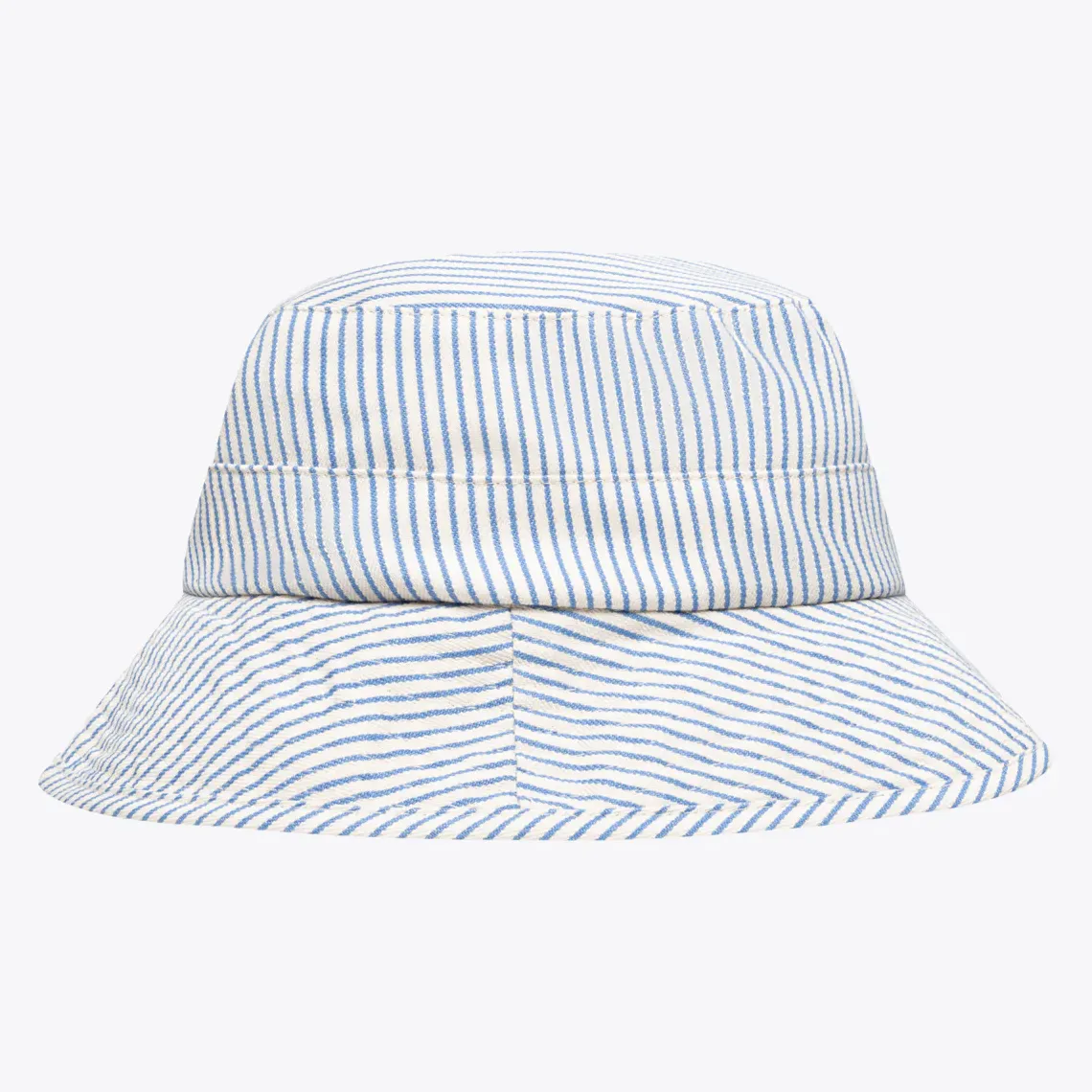 Twill Fisherman's Hat (Ivory + Palace Blue)