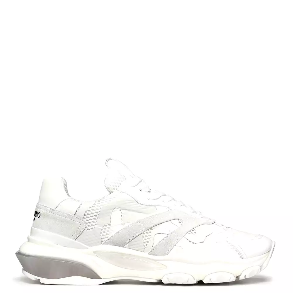 Valentino Garavani Men's Bounce Sneakers - WHITE