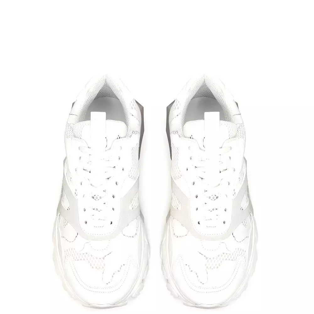 Valentino Garavani Men's Bounce Sneakers - WHITE