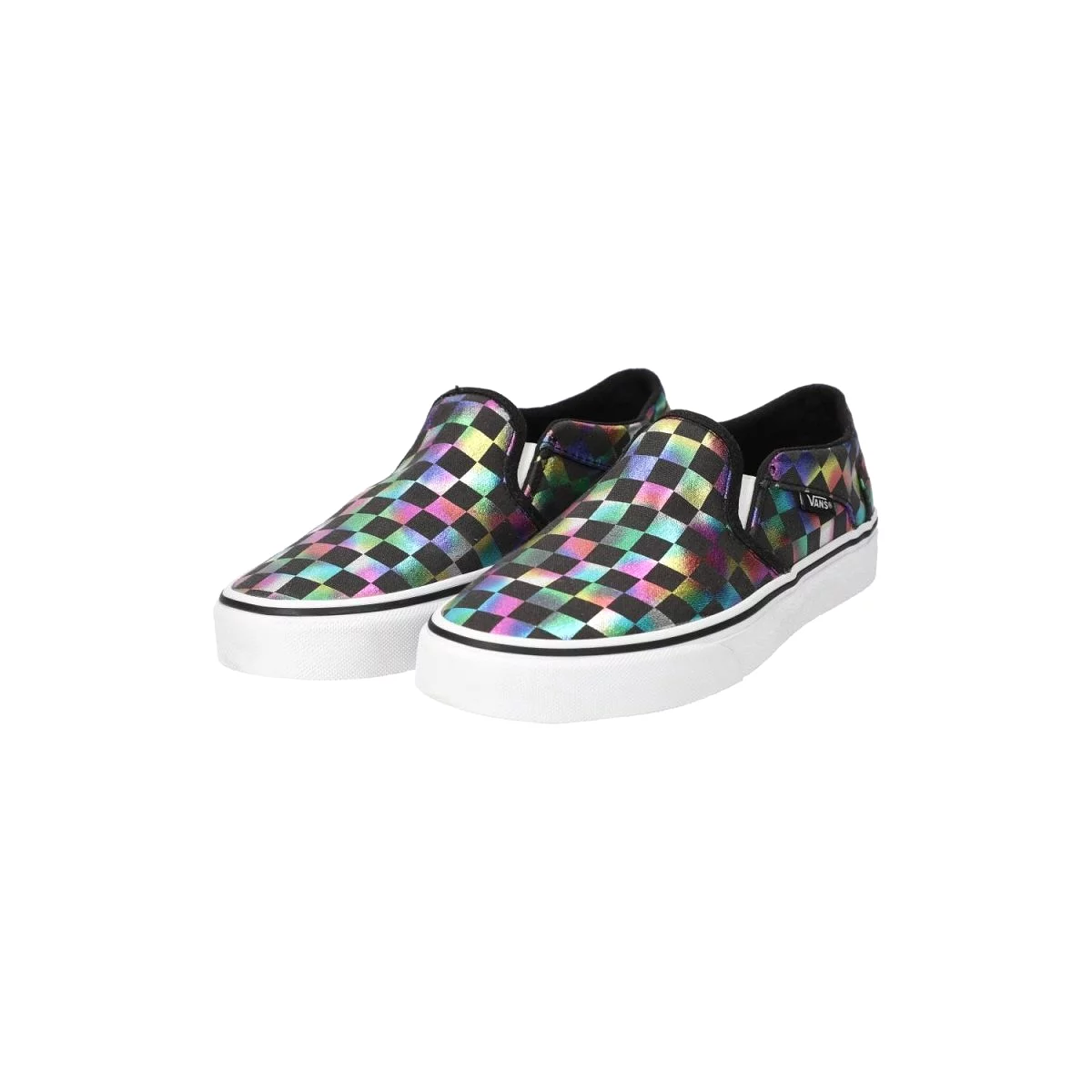 Vans Iridescent Check Slip-on Shoes