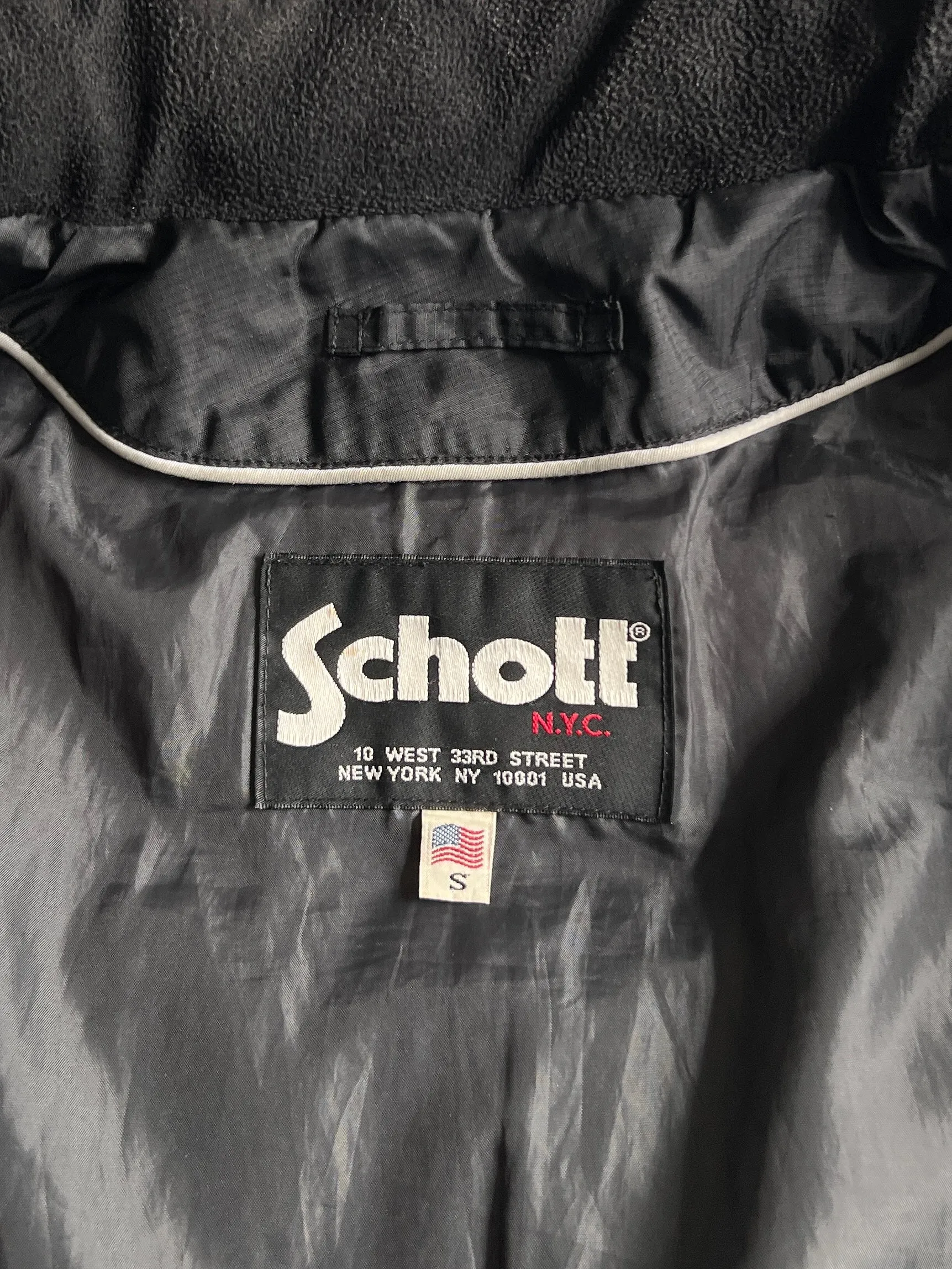 Vintage Schott Puffer Jacket (S)