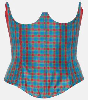 Vivienne Westwood  |Gingham Glen Patterns Tartan Other Plaid Patterns Silk