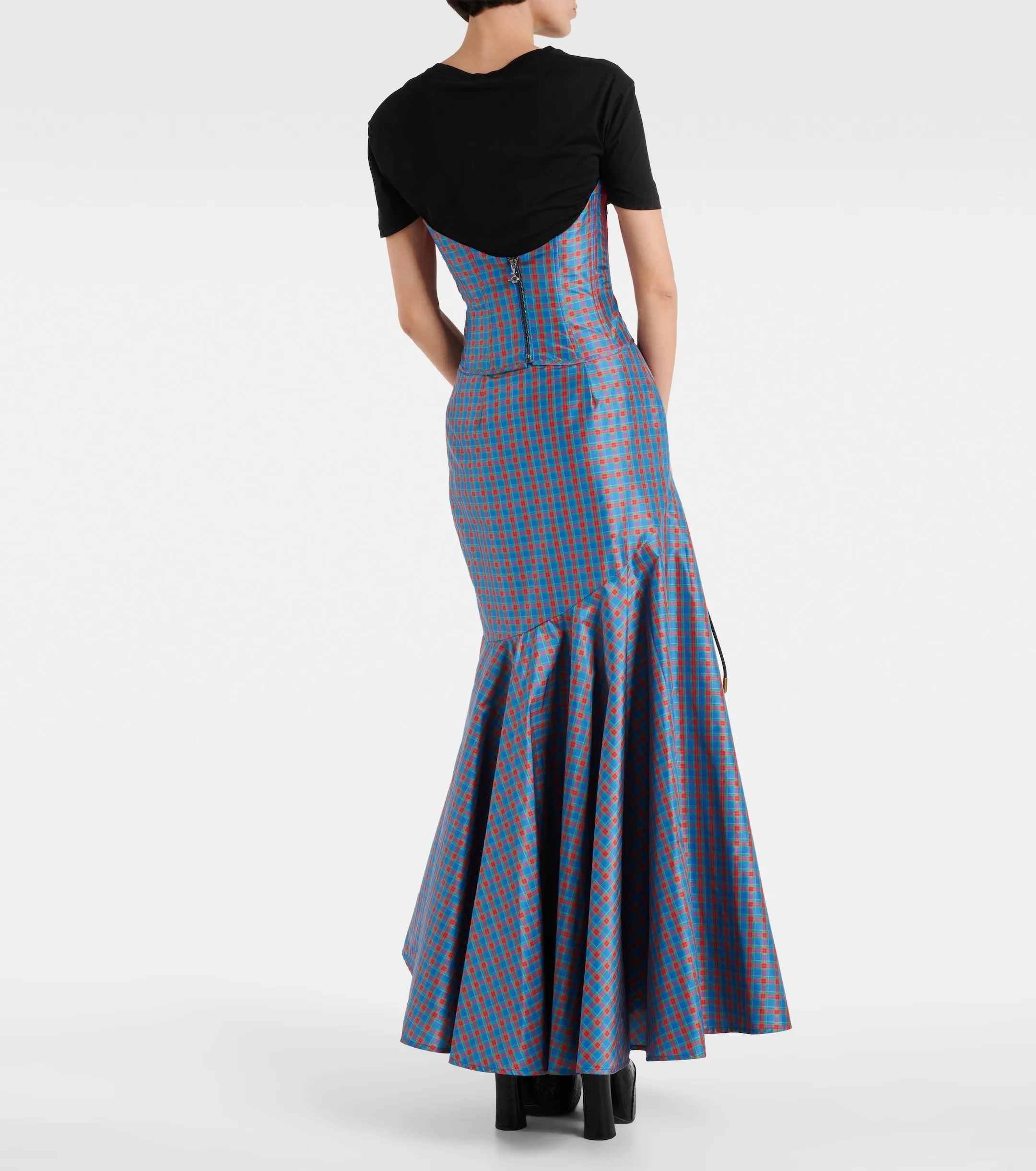 Vivienne Westwood  |Gingham Glen Patterns Tartan Other Plaid Patterns Silk