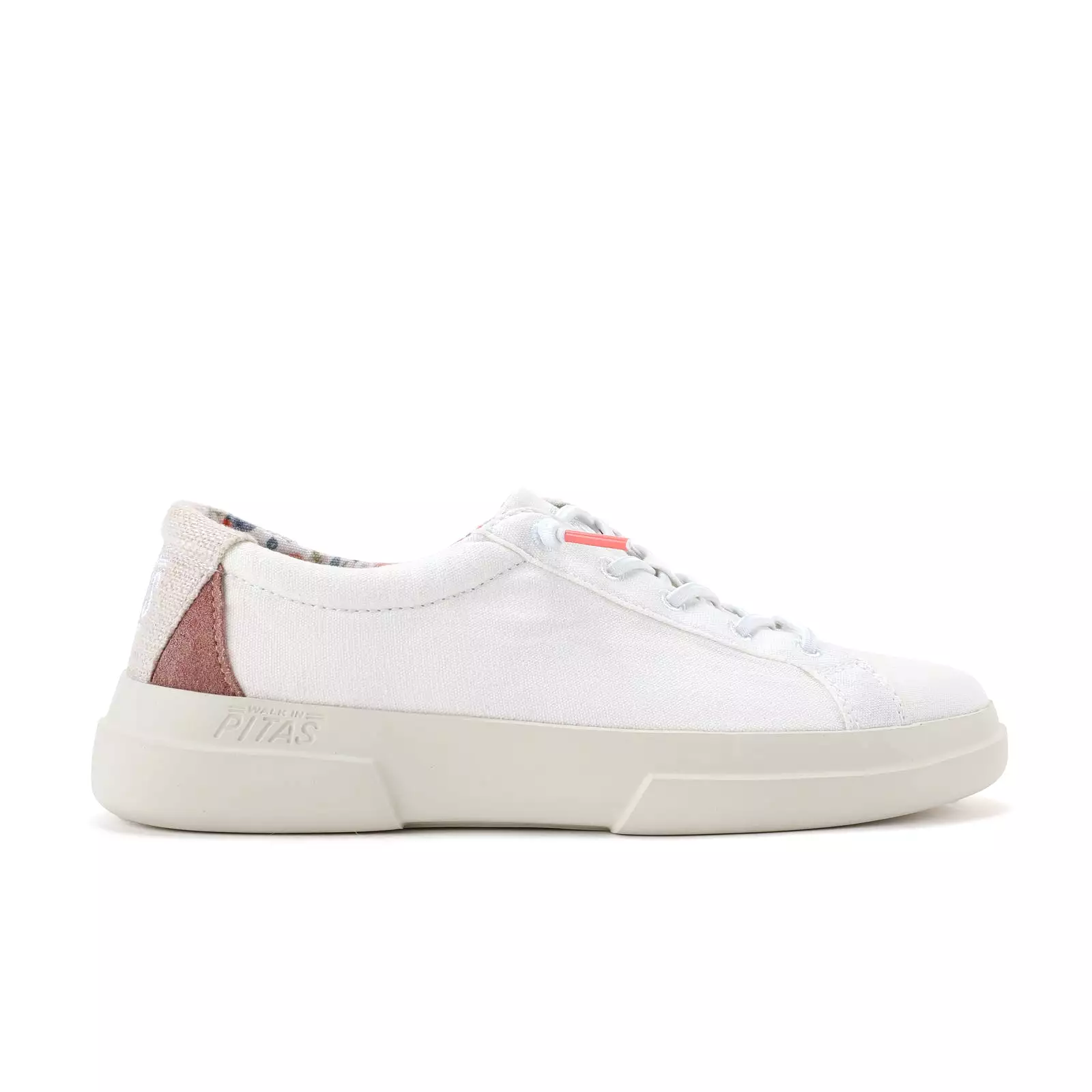 White Pic Iris Easy-On Sneakers