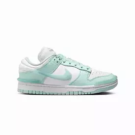 WMN'S DUNK LOW TWIST 'SUMMIT WHITE/JADE ICE'