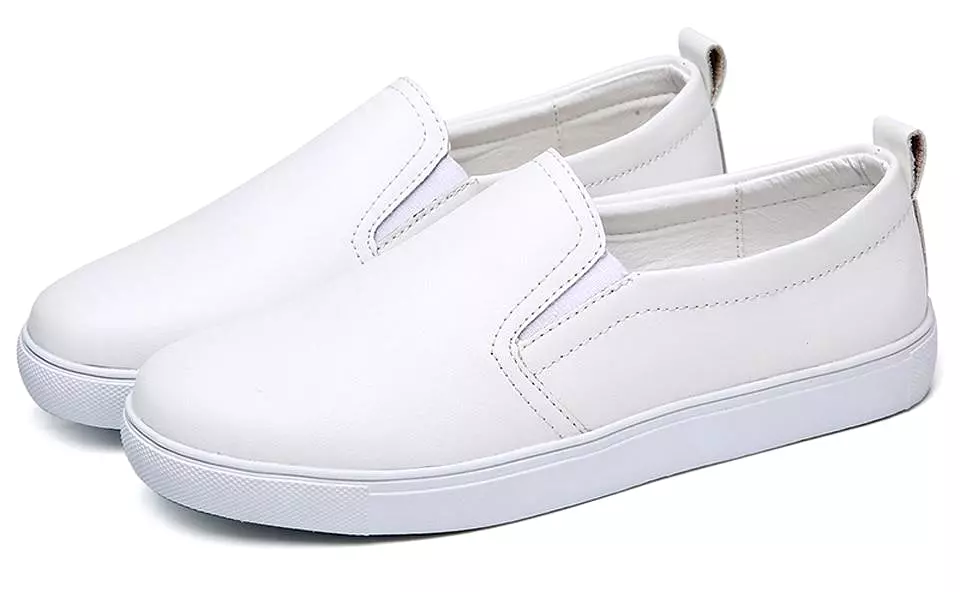 Women Spring Leather Shoes