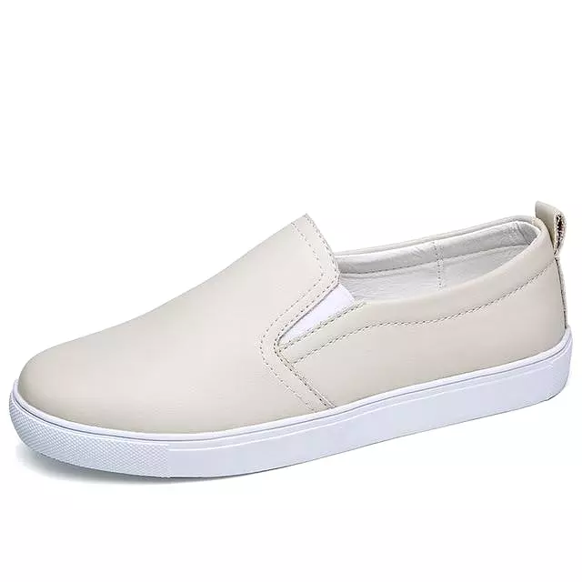 Women Spring Leather Shoes