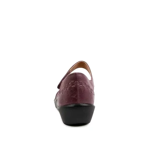 Ziera Shoes Women's Gummibear Mary Jane - Purple Leather